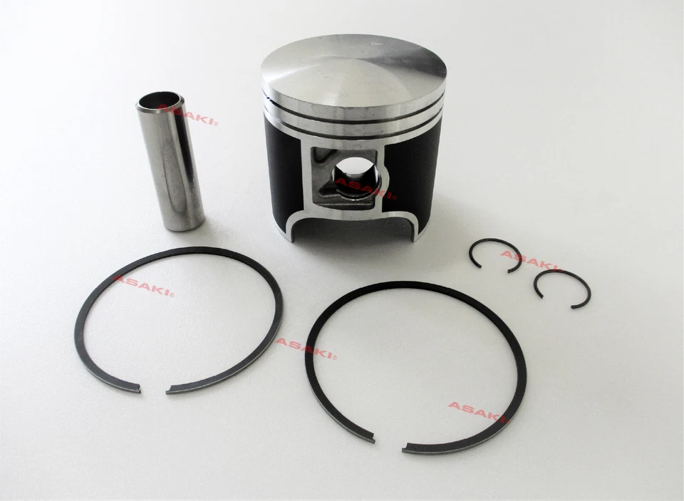 For Polaris Snowmobile 600 Piston Kit 09-739M, 2204152 STD with Piston Ring - Image 2 of 4