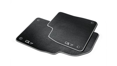 Audi Q7 (2017+) Premium Textile Floor Mats - Genuine OEM Accessory - Set of 4