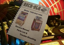 Rockola 1432 & 1434 Service, Parts And Trouble Shooting  MANUAL (70 page)
