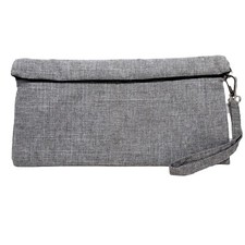 Smell Proof Bag with Rolled Top, Zipper and Hook  Loop Closure 11.25"x5.5"