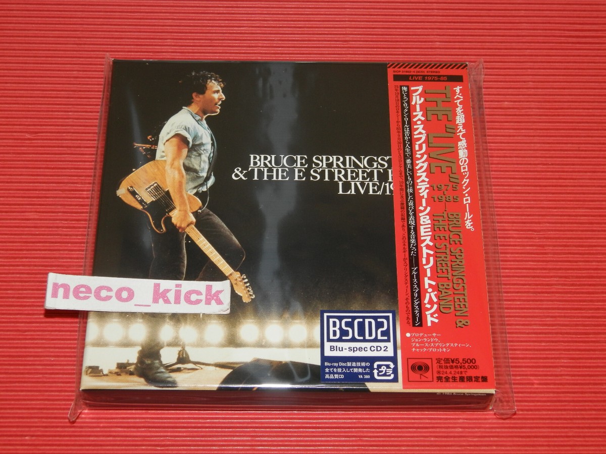 11D BRUCE SPRINGSTEEN LIVE 1975-1985 JAPAN MINI LP 3 BLU-SPEC CD 11D BRUCE SPRINGSTEEN LIVE 1975-1985 JAPAN MINI LP 3 BLU-SPEC CD