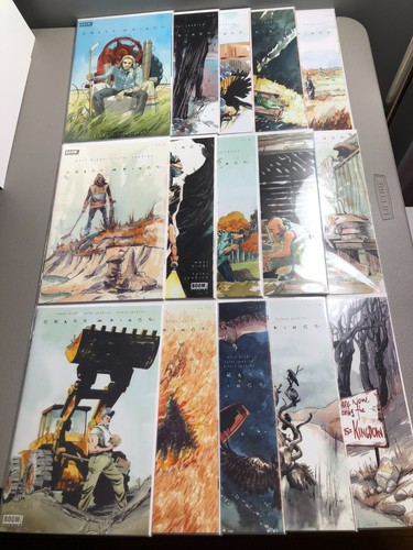 Grass Kings Full Set #1,2,3,4,5,6,7,8,9,10,11,12,13,14,15 NM 9.4, 1sts,2017-18