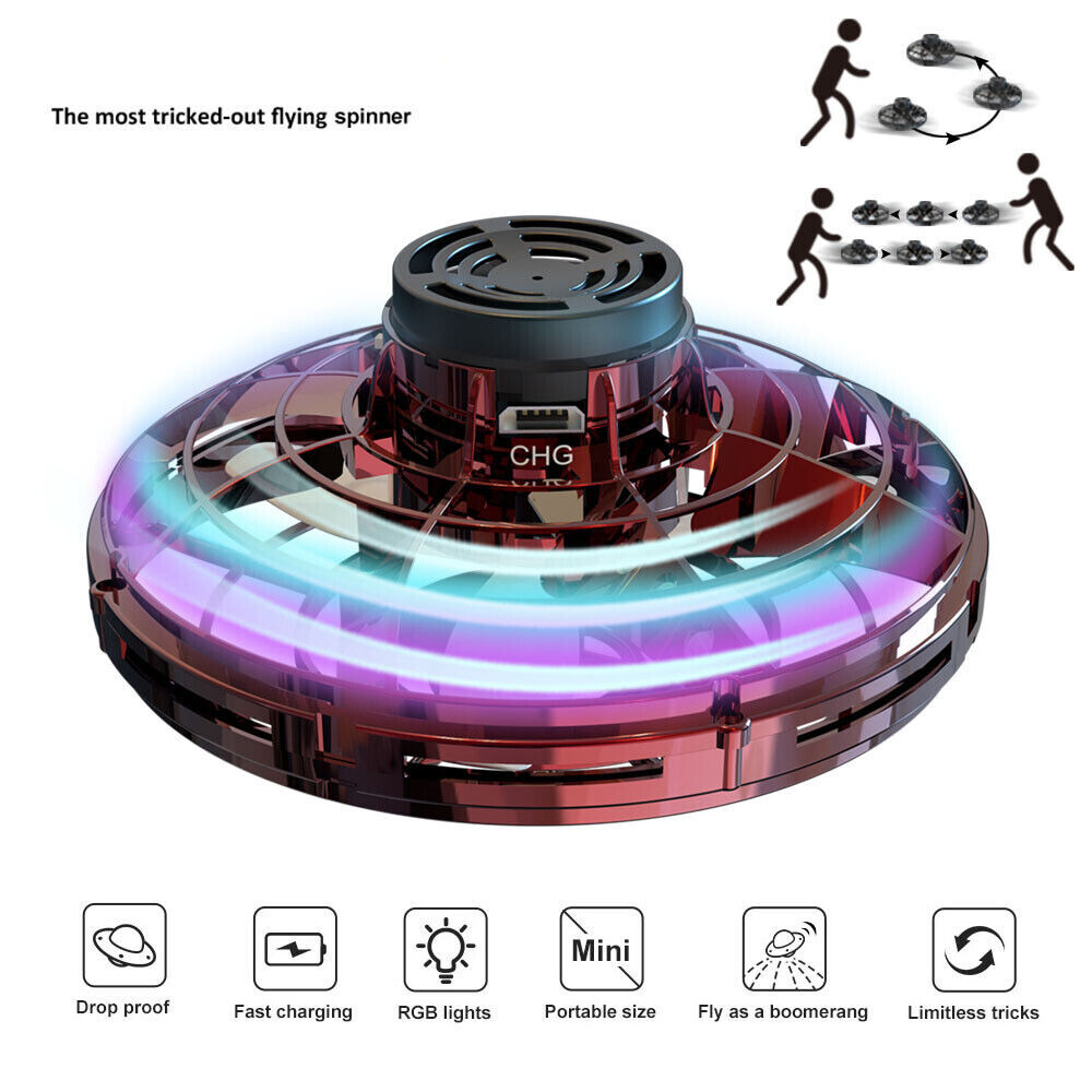 Flying Orb Ball Boomerang Fly Nebula Spinner Toys Soaring Hover UFO