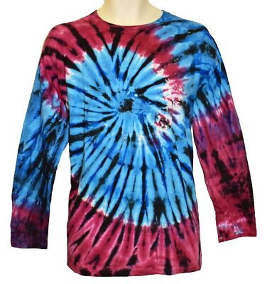 New Fair Trade Long Sleeve Tie Dye Top S XXXL 40