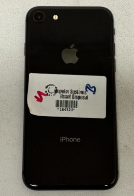 Apple iPhone 8 (A1863 - 64GB Storage - Black - Unlocked - MQ722LL