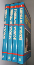 ENCICLOPEDIA PRATICA DELLO SPORT Scuola di tennis PERUZZO 4 Volumi ANNO 1984
