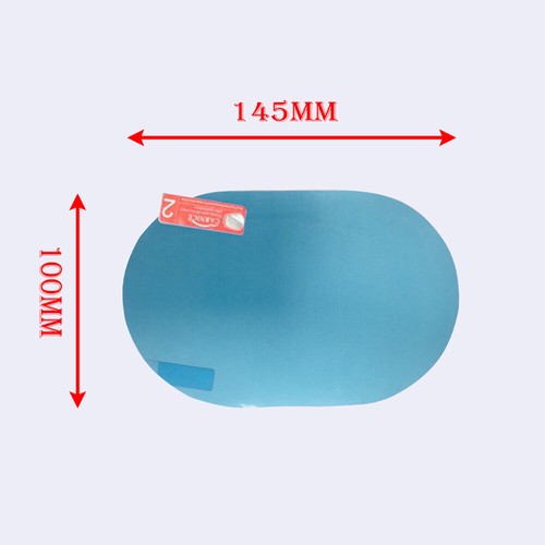 2x Car Rainproof Anti Fog Anti-glare Rearview Mirror Trim Film Cover Accessories - Picture 8 of 12