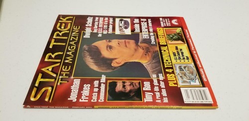 STAR TREK THE MAGAZINE February 2000 Volume 1 Issue #22 Dwight Schultz - Imagen 3 de 5