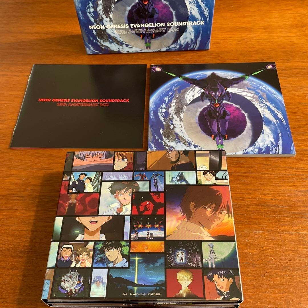 NEON GENESIS EVANGELION SOUNDTRACK 25th ANNIVERSARY BOX 5 CD