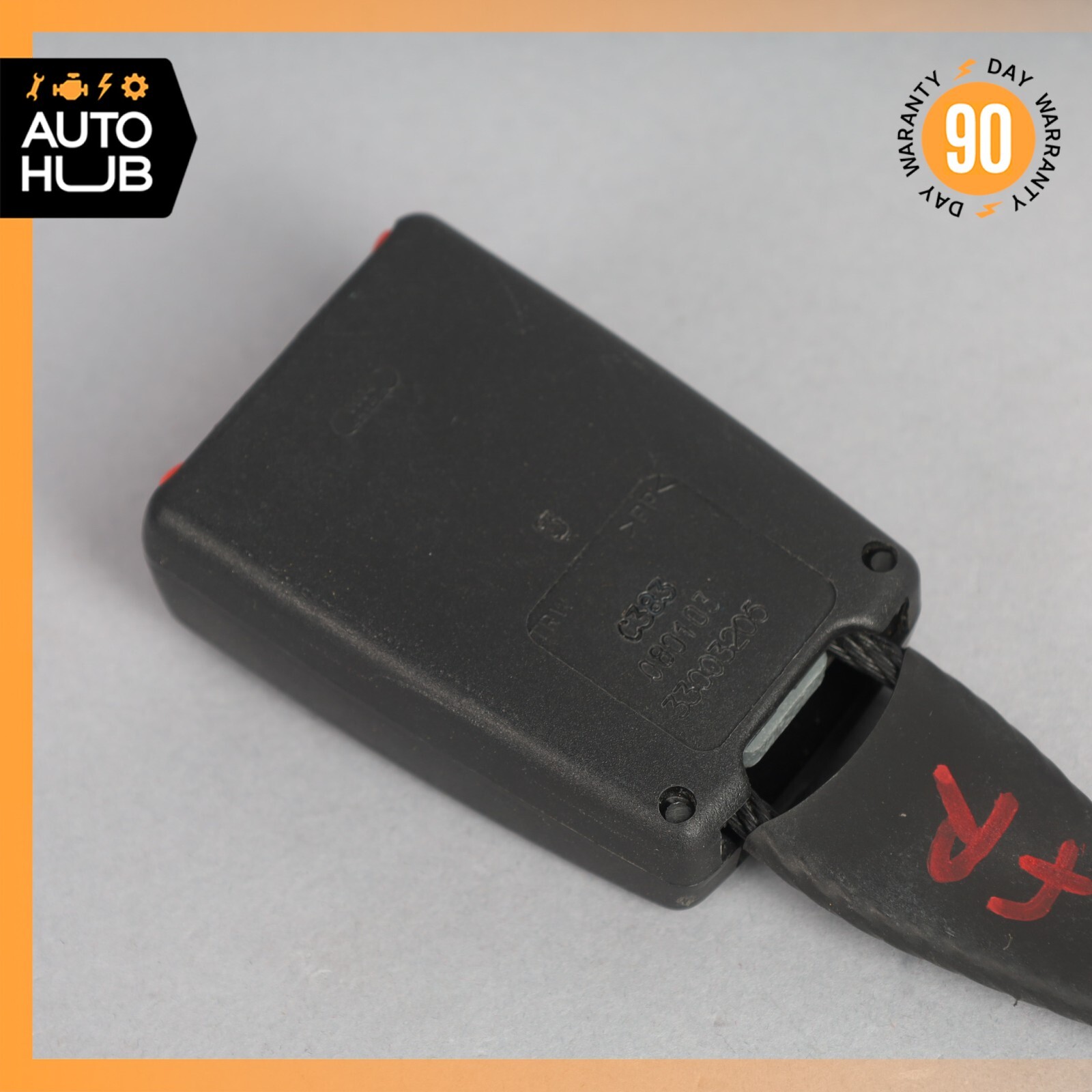 02-07 Maserati Spyder 4200 M138 Front Right Side Seat Belt Seatbelt Buckle OEM