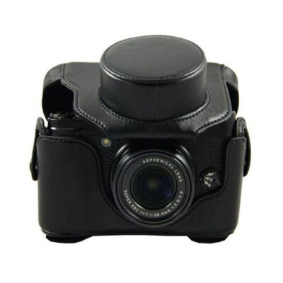 Leather Camera Case Bag for FUJI FUJIFILM Finepix X10 LC-X10