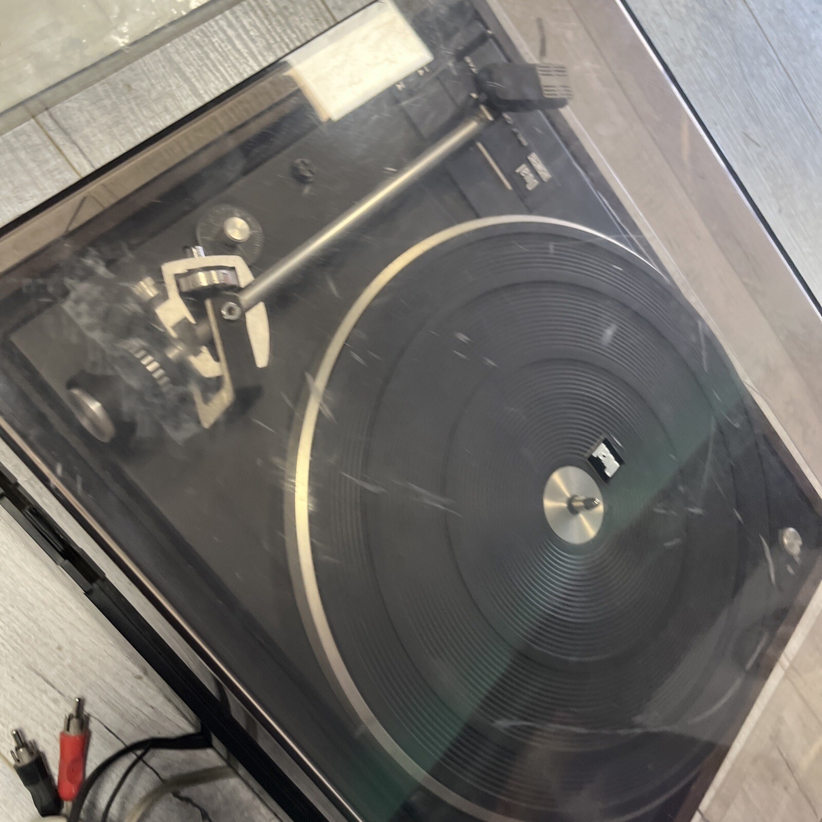 Dual 502 BeltDrive Turntable W/Original Box And Instructions. WORKS