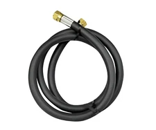 Enerco 5FT LP Gas Hose 3/8" Female Flare Ends Propane Natural Gas Line Assembly