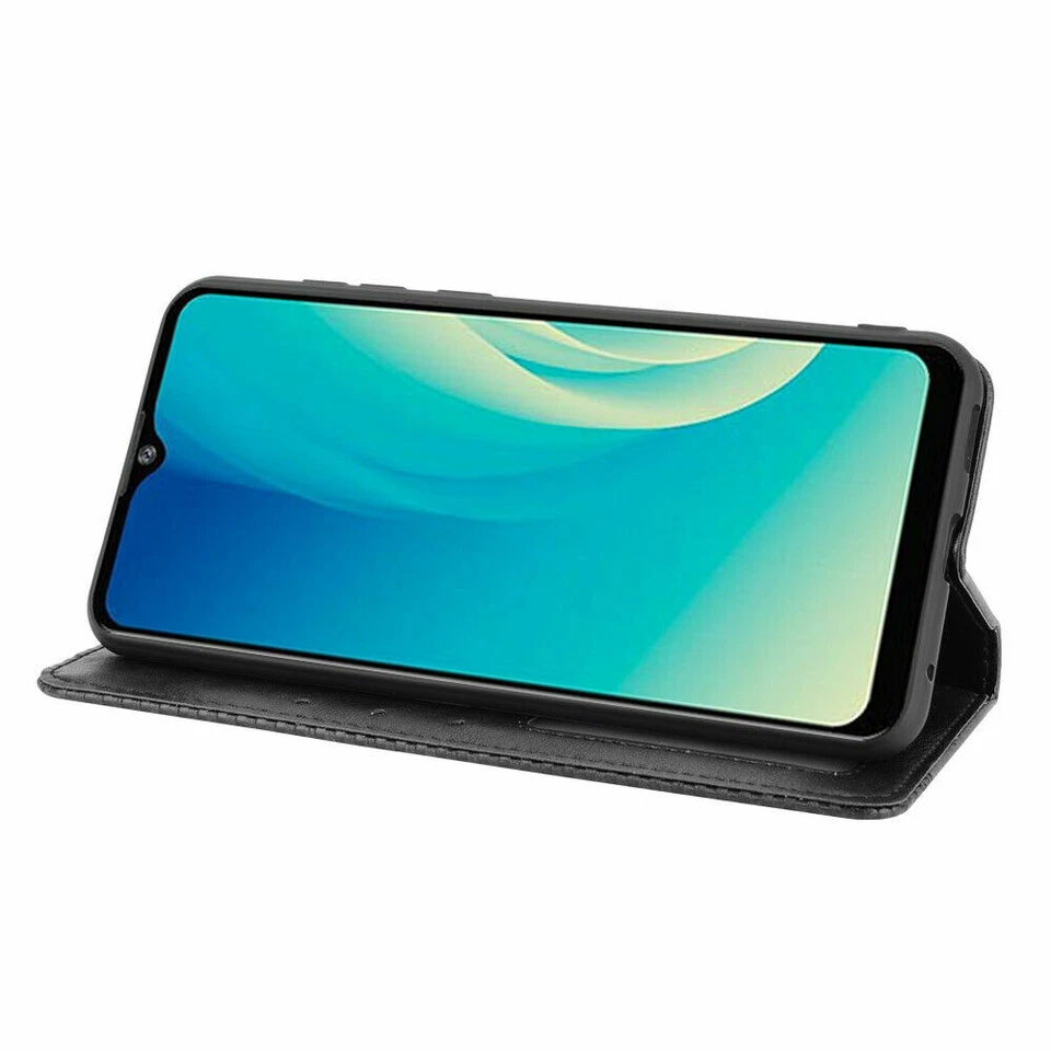 For ZTE Blade A7S 2020 Case Magnetic PU Leather Wallet Card Stand Flip Cover - Image 4 of 4