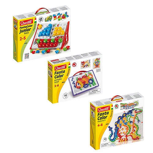 Quercetti Inspiración Creativa Formas Mensajes Lavable Fanta Color Foto 3 de 3