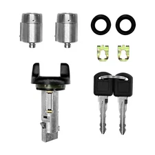 Ignition Switch & Door Lock Cylinders with Keys Fit for Chevy GMC C/K Suburban