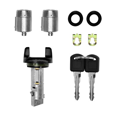 Ignition Switch & Door Lock Cylinders with Keys Fit for Chevy GMC C/K Suburban