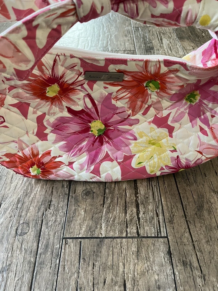 Isabella’s Journey Quilted Tote Purse.  Great Condition. - Image 2 of 4