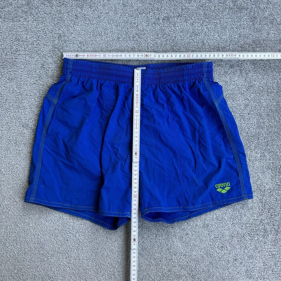 ARENA Herren Beach Shorts Badehose Gr. M Boxer Travel Badeshorts A21104 Blau - Bild 2 von 4