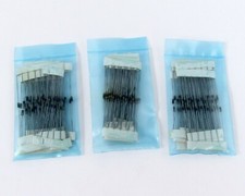 Lot of 300 Allen Bradly RCR05G202JS Carbon Composition Resistors 2K Ohm 1/8W