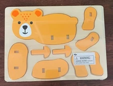 Ankyo Development Wooden Bear Puzzle. Age 4+