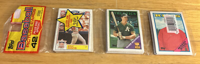1988 Pack Eric Davis Mark McGwire Mario Soto Chris Bando Ron Oester Mike Krukow