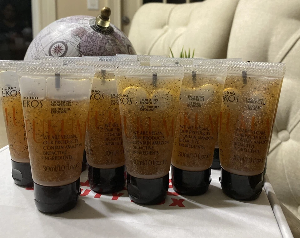 Natura Ekos Tukuma Exfoliating Shower Gel 1 fl oz Set of 12 (P) - Image 2 of 3