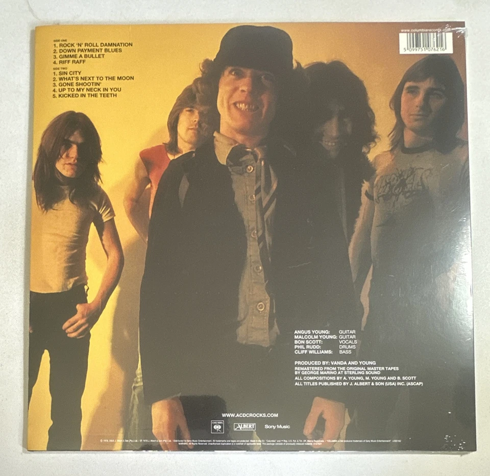 AC/DC – Powerage Lp Vinyl Record 2009 Rock NEW MINT SEALED - Image 3 of 4