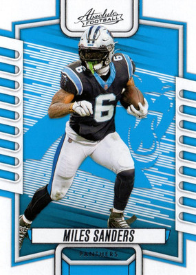 2023 Panini Absolute Miles Sanders #48 Carolina Panthers