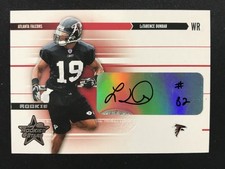 2003 Leaf Rookies & Stars #231 LaTarence Dunbar Atlanta Rookie Autographs /750