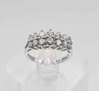 Ross Simons Sterling Silver Vintage CZ Ring Size 7