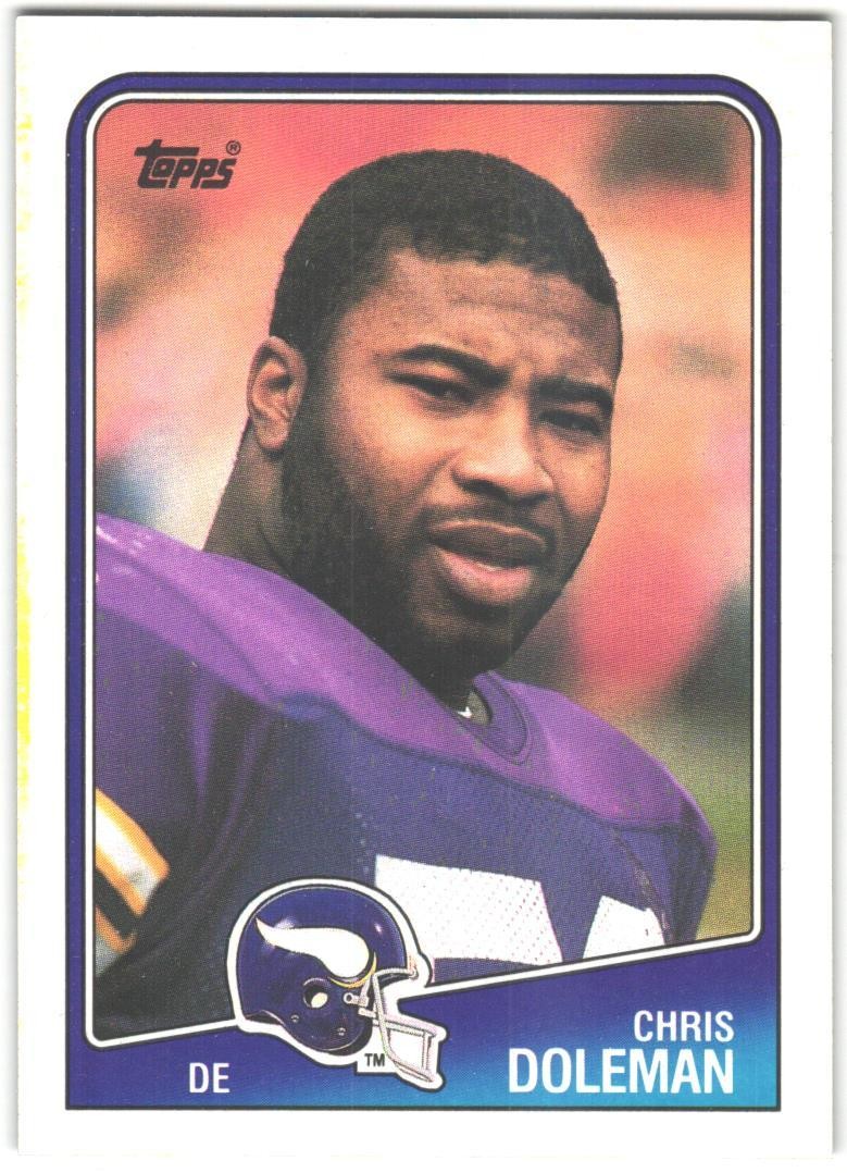1988 Topps Chris Doleman #157 RC