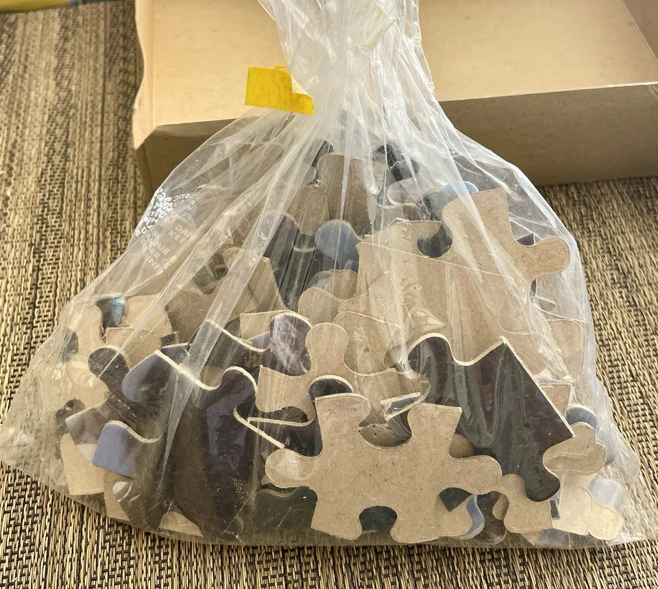 "Star Wars Return of the Jedi Death Star - Craft Master 12""x16"" 70 piezas rompecabezas 1983" Foto 3 de 4