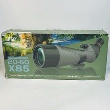 Gosky 20-60x85 Spotting Scope with Full Size Tripod - Gray - NEW IN BOX