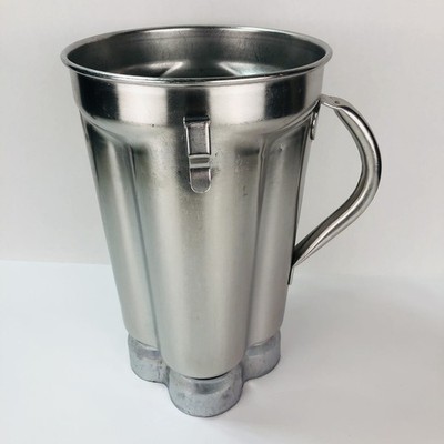 Waring Commercial Blender Stainless Steel Jar Canister No Lid or Clips CB-6 CB6