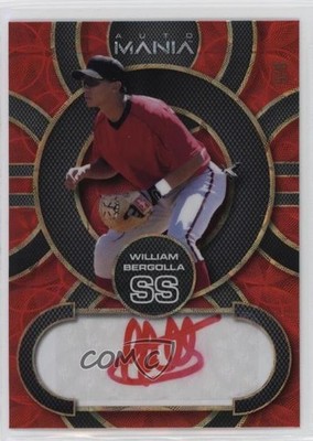 2023 Mania Circles Red Kaleidoscope 5/6 Liover Peguero Rookie Auto RC 12ty