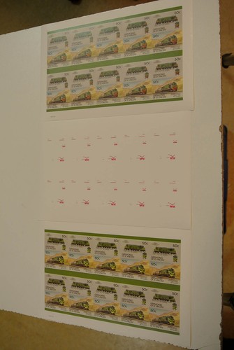 Lot 13050 Collection sheetlet with Trains. - Picture 8 of 10