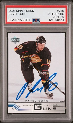 Pavel Bure #230 2001 Upper Deck card