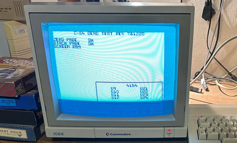 Commodore 1084 - P Color Monitor, getestet, funktioniert, TOP erhalten