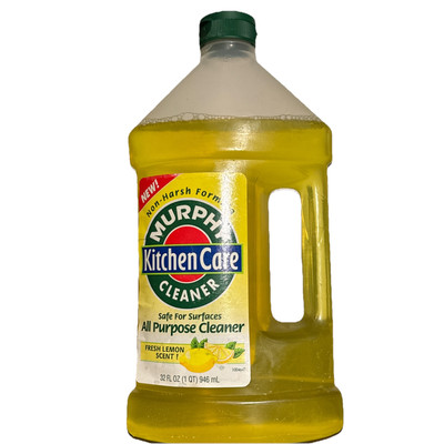 Vintage MURPHY Kitchen Care Cleaner Concentrate Lemon Pour Formula 32 oz