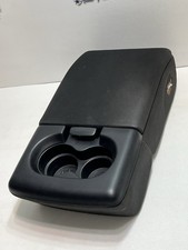 2004-2008 Ford F-150 Center Console Two Cupholder Armrest Storage Oem Black