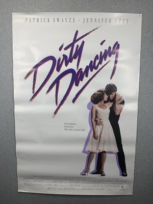 DIRTY DANCING  1987 ORIGINAL MOVIE POSTER - ROLLED Patrick Swayze Jennifer Grey