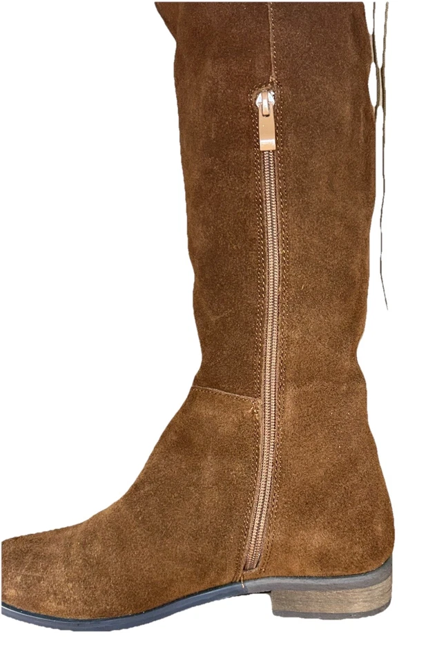 Sbicca Vintage Women’s Size 6.5 Collection Brown  Leather Suede Knee-High Boots - Image 3 of 4