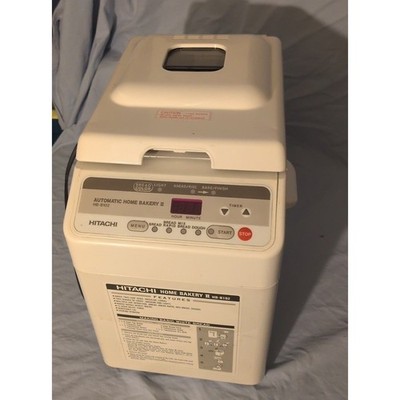 Hitachi Automatic Home Bakery II HB-B102 Bread Maker Machine White Programmable