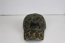 Distressed Adidas Originals Black Trefoil Forest Camo Men's Hat Cap