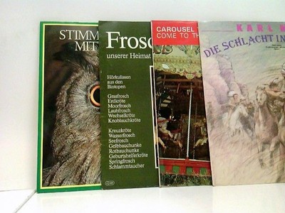 4 Platten | Various | Dr. Michael Schubert*  Stimmen Der Vögel Mitteleuropas, D