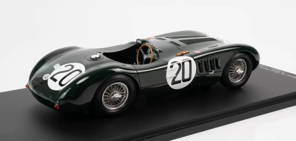 Jaguar XK 120 C No.20 Winner Le Mans 24H 1951 in 1:18 scale by Spark - Image 2 of 2