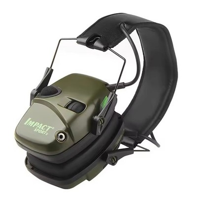 Howard Leight R-01526 Impact Sport Electronic Earmuff - Green