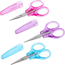 3 Pcs Small All-Purpose Craft Scissors Mini Detail Scissor Tiny Travel Scissors