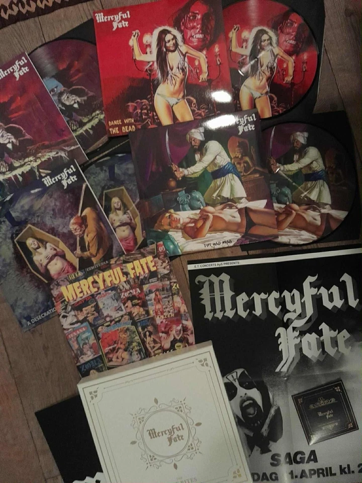 MERCYFUL FATE- "The Last Rites" 4 Picture Disc LP BOX with DVD, booklet & Poster - Bild 4 von 4